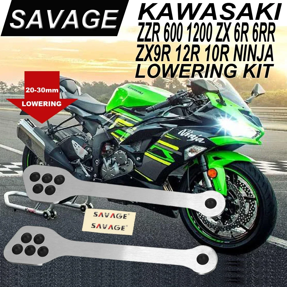 

1995-2020 Lowering Links Kit For KAWASAKI ZX-6R ZX-6RR ZX-9R ZX-10R ZX-12R NINJA ZZR 600 1200 Motorcycle Accessories Adjustable