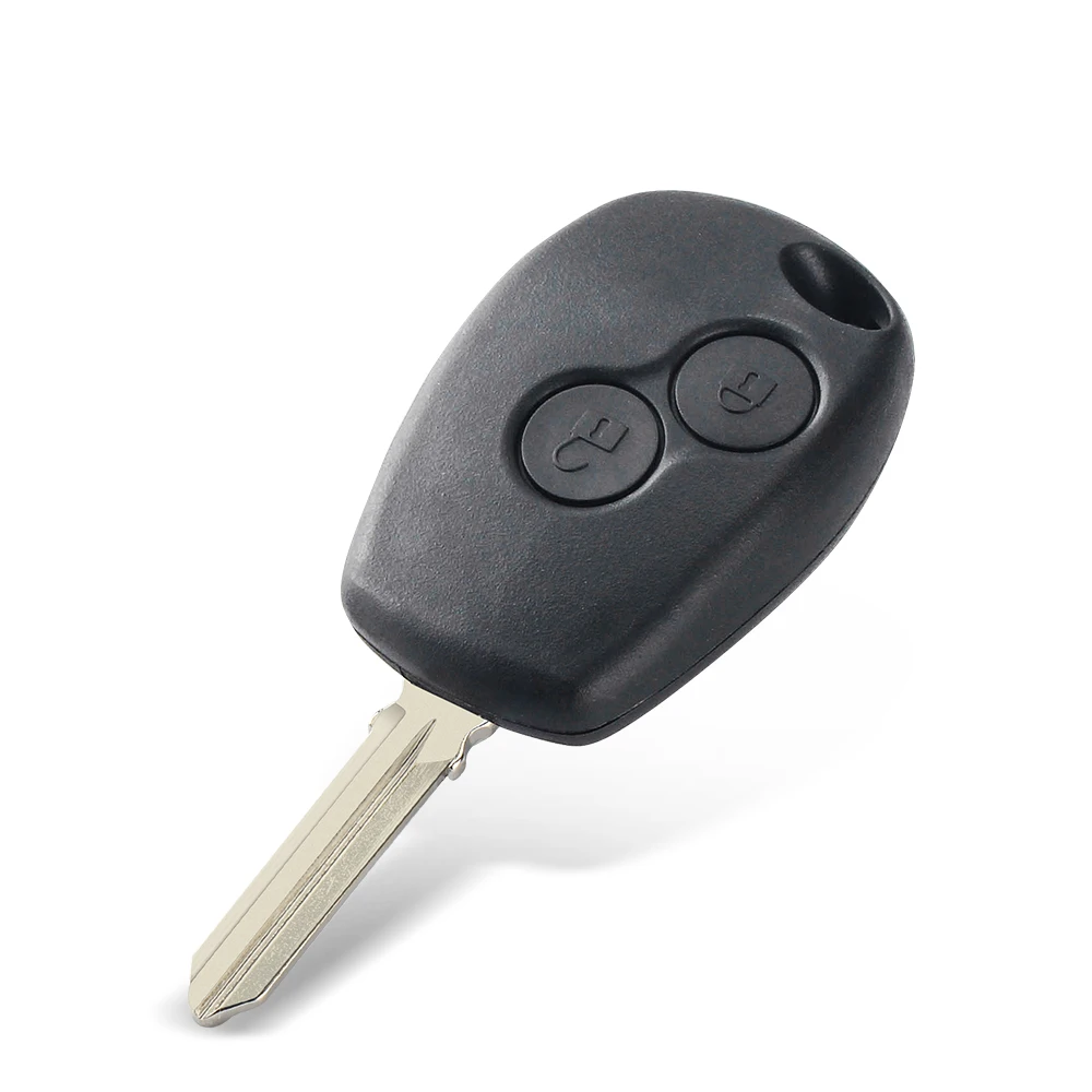 Dandkey 2BTN Remote Key Shell For Renault Duster Modus Clio 3 Twingo DACIA Logan Sandero Kangoo For Nissan Car Alarm Key Case