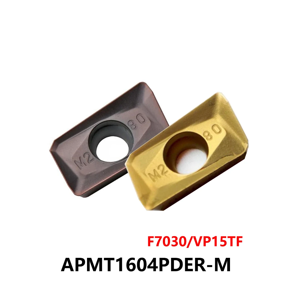 APMT1604PDER-M2 F7030 VP15TF Carbide Inserts APMT1604 PDER M2 APMT 1604PDER CNC Lathe Tools Milling Cutter APMT 1604 PDER Holder