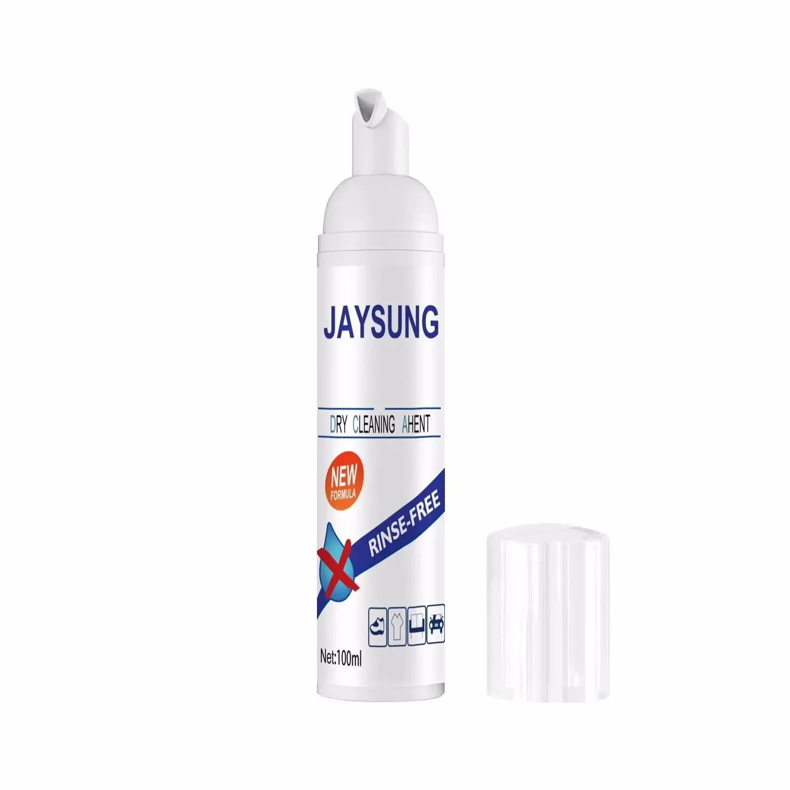 Fabric Stain Remover Spray Car Interior Clothes Down Coat Couch Wash-Free Cleaner Remove Rust Decontamination Dry Cleaning Agent