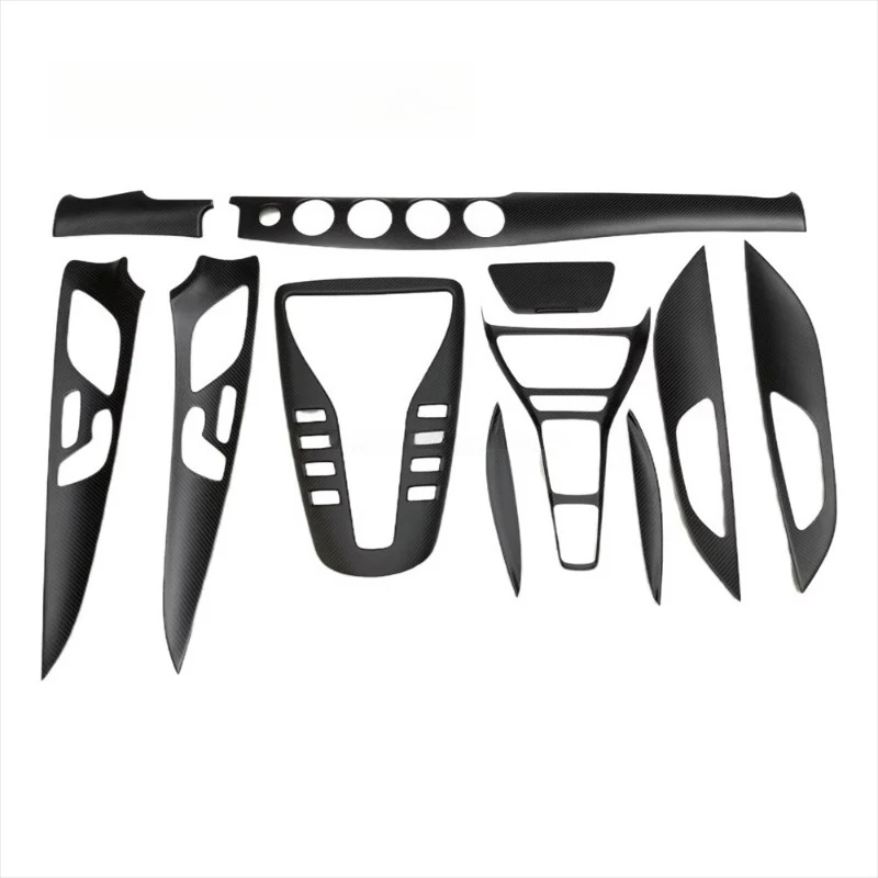 

Matte Dry Carbon Fiber Automotive Interior Parts, Center Console Panel, Door Cover for Mercedes - Benz AMG GT50 / GT53 / GT63.