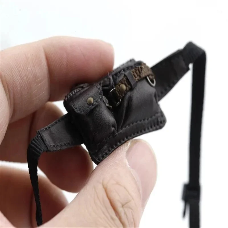 1/6 Scale Soldier Claire Waist Bag Leather Feel Model Accessories Toy For 12'' Action Figure Body In Stock