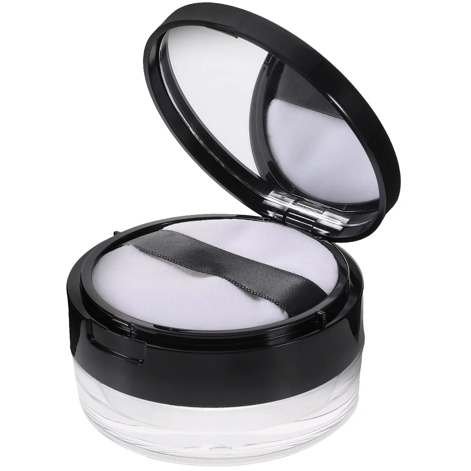 20G Portable Loose Powder Container with Sifter Lid Double Layer Design Leak Proof Makeup Powder Case Travel Friendly Compact