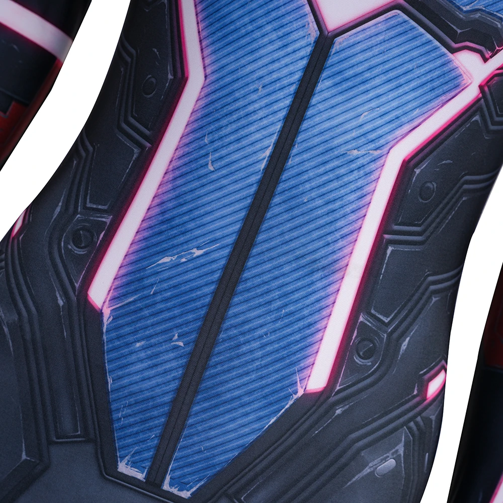 ミオコスプレ衣装女性 Disfraz ジャンプスーツの分割ハロウィンカーニバルパーティー服