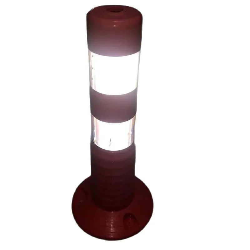 45cm TPU Reflective Safety Standing Pillars Warning Reflective Plastic Road Sign