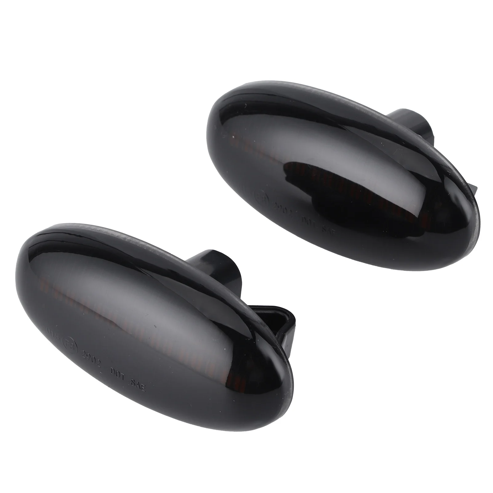 2PCS Smoke Color LED Side Marker Turn Indicator Lights Fit for Mazda 3 5 6 BT‑50 MPV