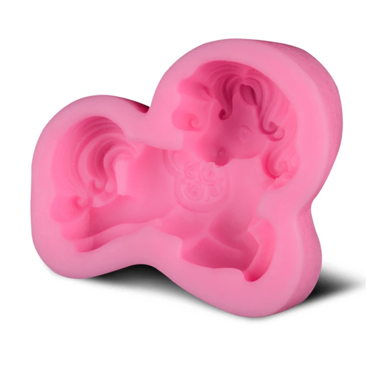 

New Arrival Horse Silicone Cake Mold Fondant Cake Decorating Tools Cooking Tools Forma De Silicone D347