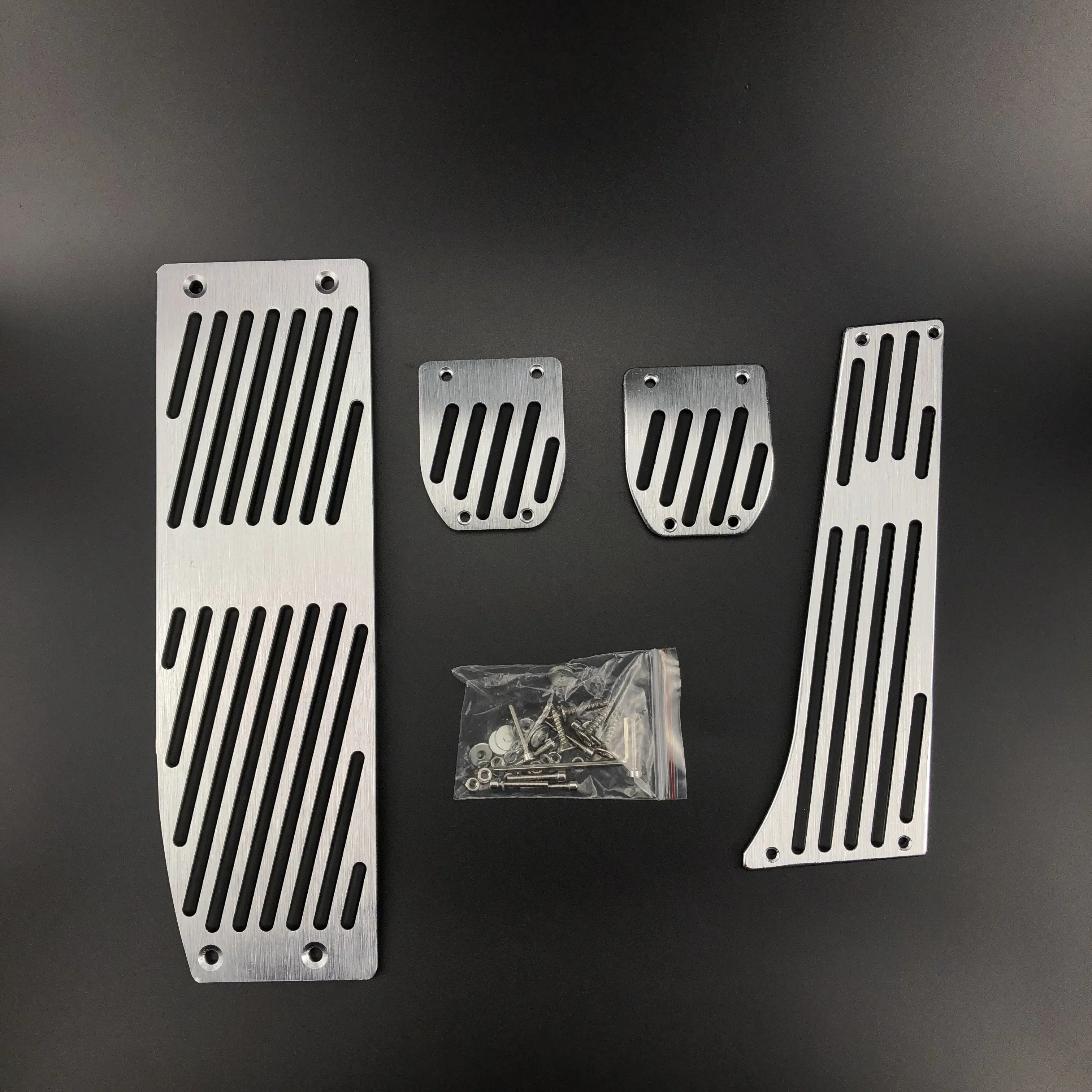 For BMW 3 5 series E30 E32 E34 E36 E38 E39 E46 E87 E90 E91 X5 X3 Z3 Foot Rest Fuel Brake Gas Pedal Pads Covers Car Accessories