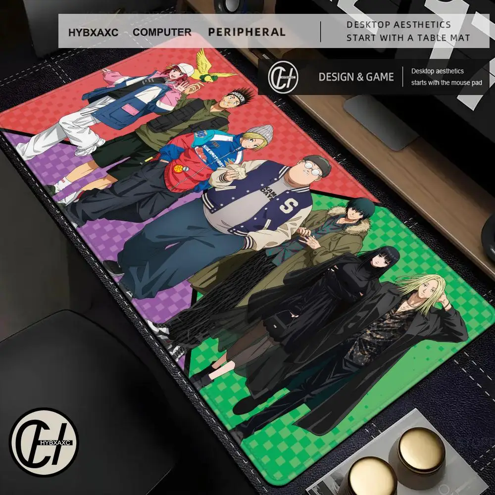 Hot Anime Taro Sakamoto Days XXL Large Gaming Mouse Pad Non-slip Office Keyboard Mats Desk Mat Mousepad