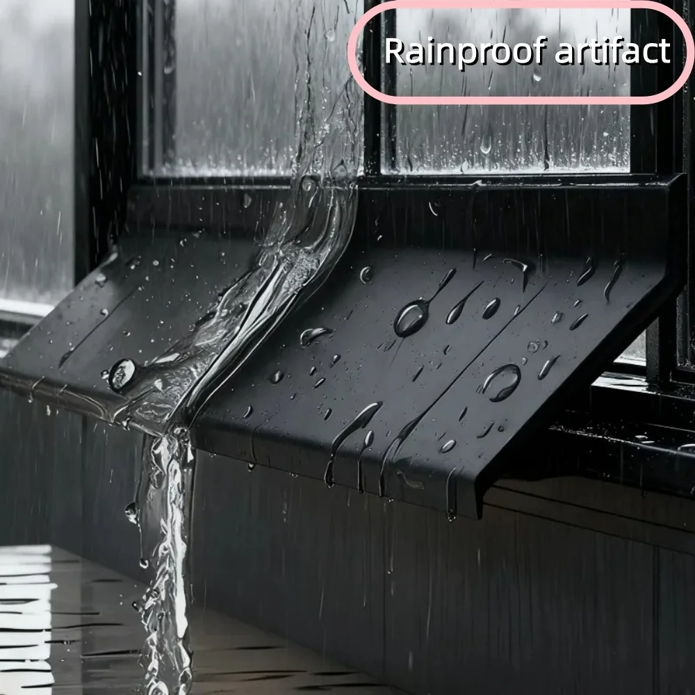 1 Stück 43mm/50mm Universelle Selbstklebende Fenster- und Türdichtung Zugluftstopper Gummi-Wetterdichtung Schalldicht Winddicht Regendicht Spaltabdichtung
