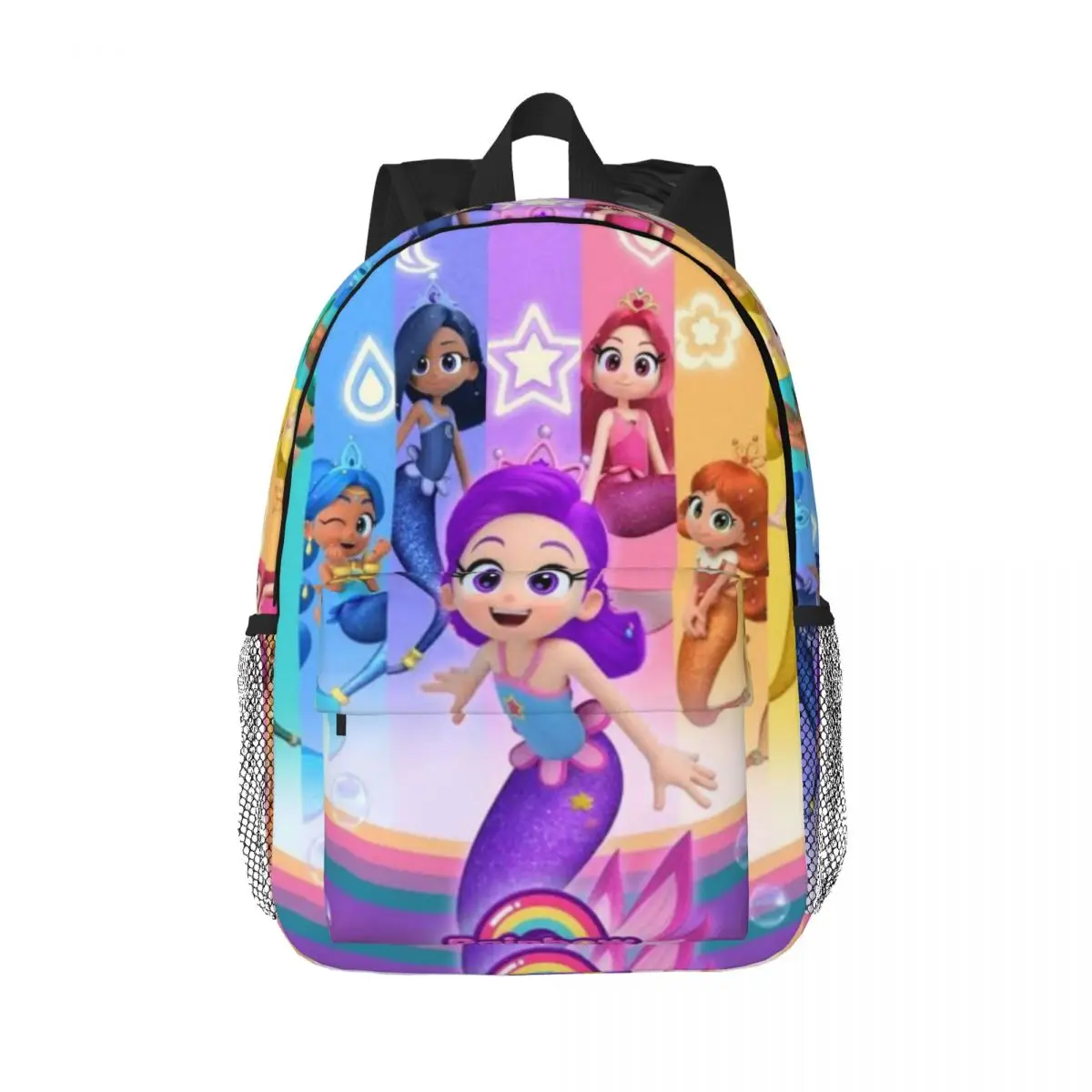 Sac à dos Rainbow Engines Legem pour filles et garçons, sac à dos étudiant de grande capacité, sac à dos léger et étanche, 15 po