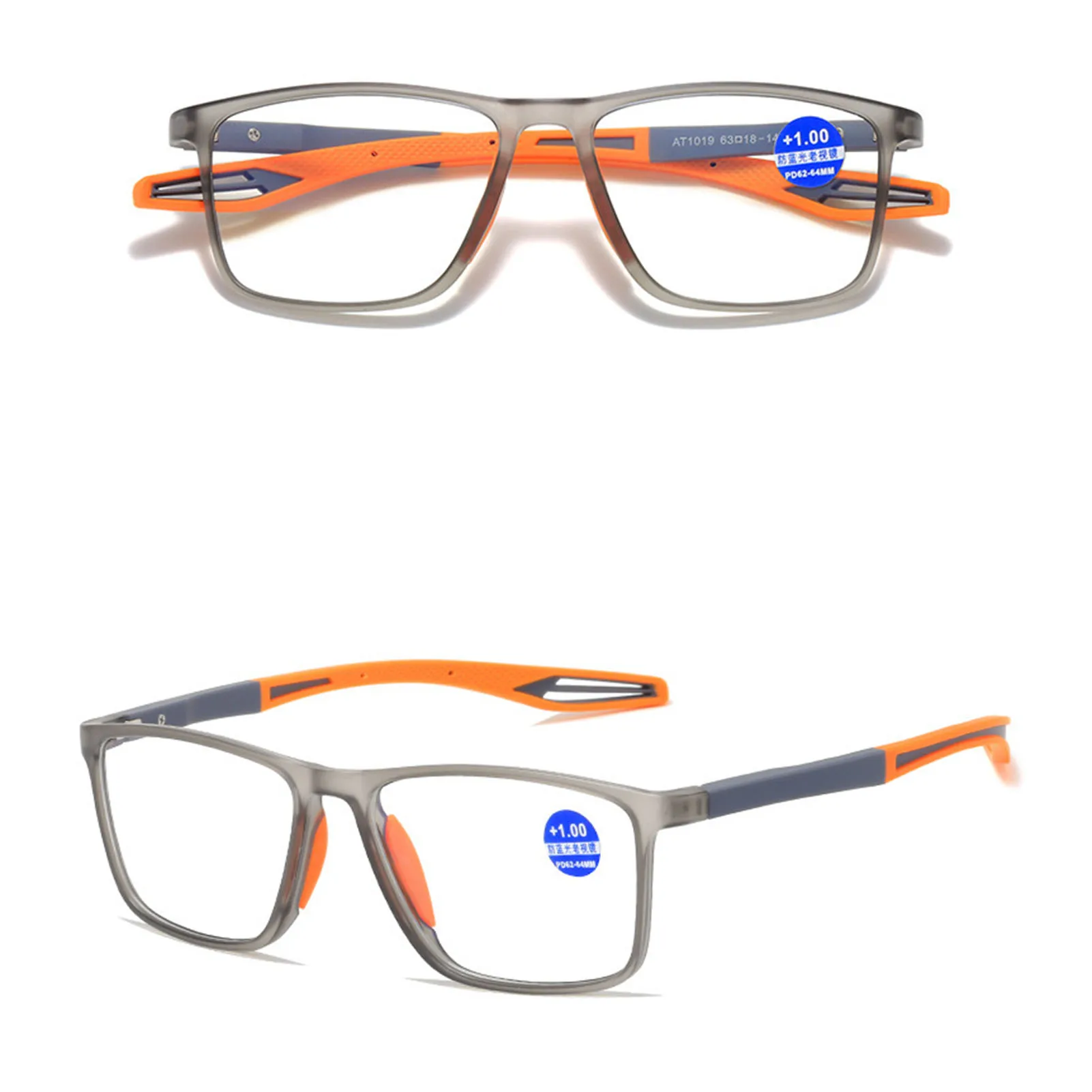 Lunettes de lecture anti-absorbe ouissantes pour femmes, lunettes carrées coordonnantes, filtre anti-absorbe ouissement, moyen et vieux