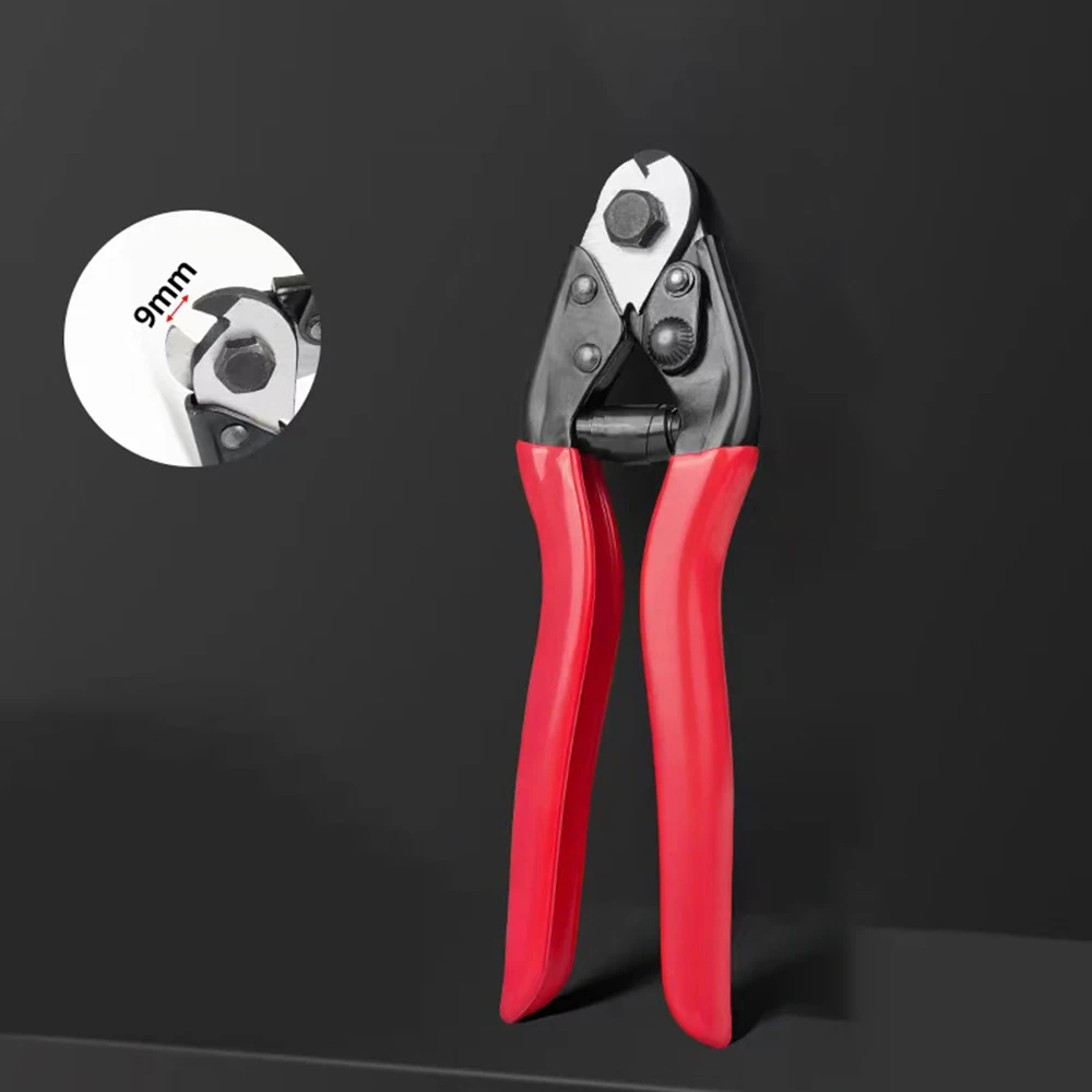 Red/Blue Bicycle Brake Cable Pipe Wire Cutter Mountain Bike Transmission Cable Pipe Inner Wire Cutting Tool