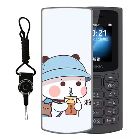 For Nokia 105 2021 4G Cover Case For Nokia 105 Bumper Anime Cartoon Silicone Case For Nokia 105 Capas Nokia105 Fundas Case