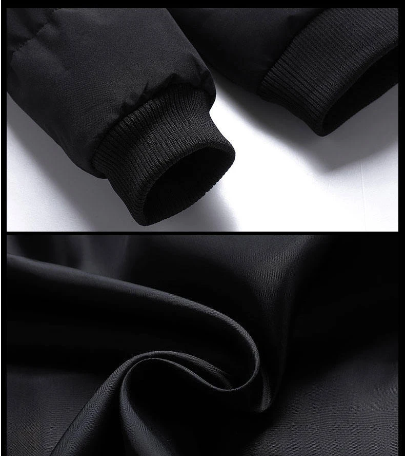 معطف الخريف سترة الذكور الشتاء الرجال سترة واقية الموضة سترة الشارع الشهير معطف يندبروف عادية الدافئة Hombre جديد في الهواء الطلق #5