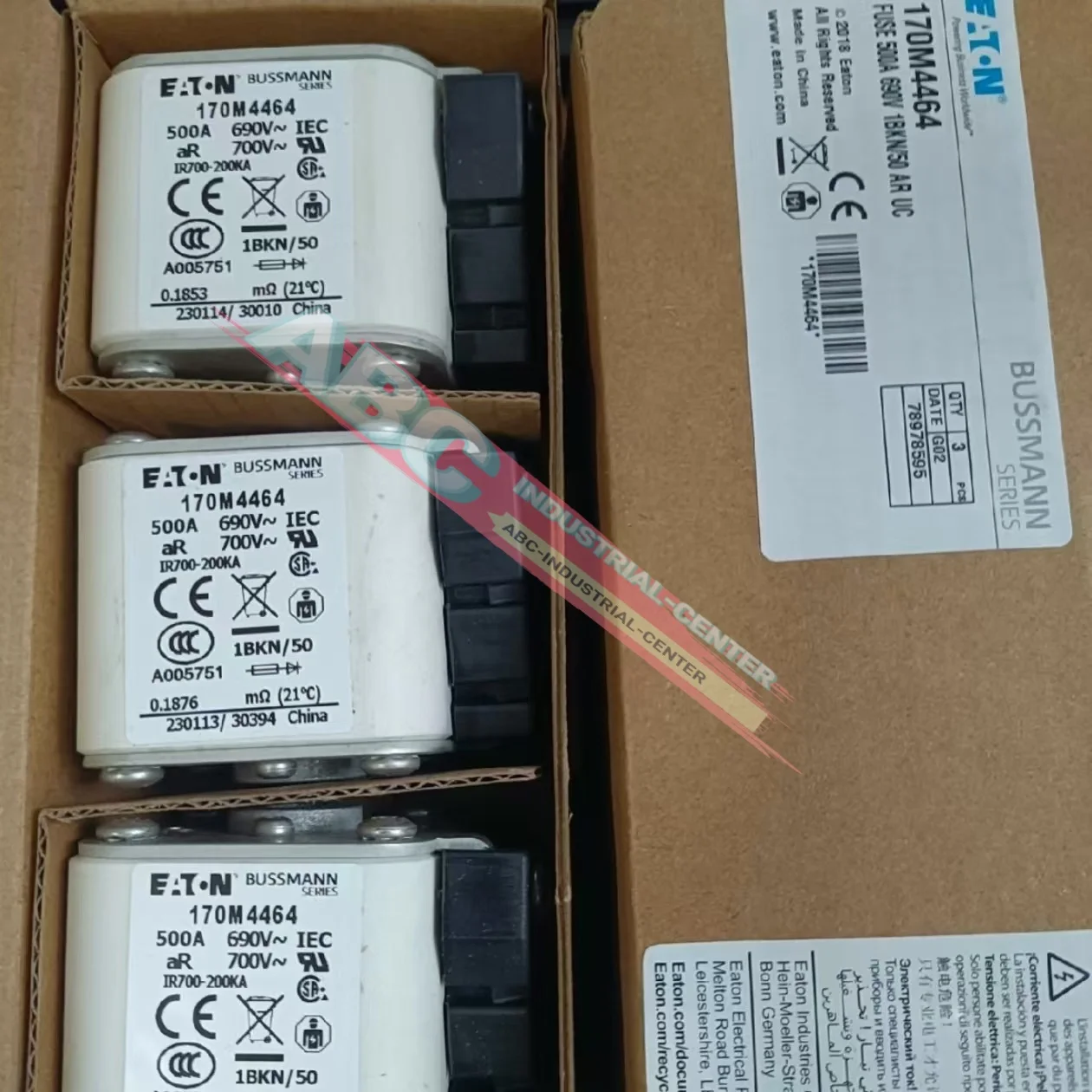 170M2671 170M6466 새로운 170M6465 퓨즈