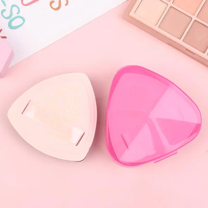 Éponge de maquillage pour le visage, bouffante de poudre triangulaire douce pour poudre libre, poudre pour le corps, fond de teint cosmétique, paquet d'éponges