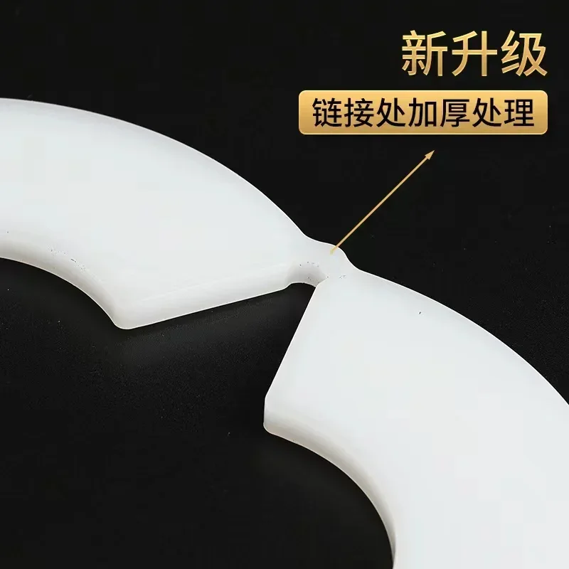 5PCS Shaft gasket Excavator without dismantling bucket pin Digging Nylon pad wear-resistant washer quck pening