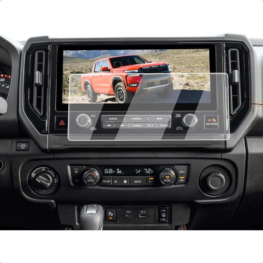 

2025 Nissan Frontier Screen Protector For 2025 Frontier 12.3Inch Navigation Navigation Screen 9H Tempered Glass Matte 2025 Niss