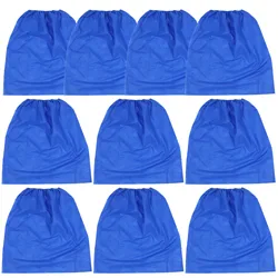 10Pcs Disposable Bath Skirt Blue Non-Woven Fabric Beauty Shop Skirt Bathrobe Spa Wrap Bath Wrap Sauna Sweat Steam Tube Top Skirt