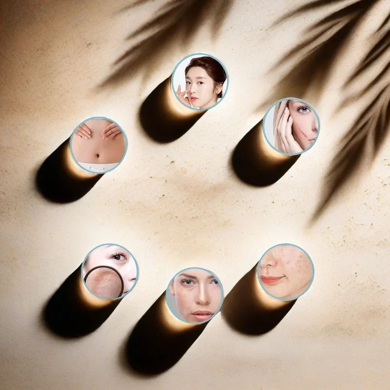 Macchina per l'analisi della pelle del viso 15,6 pollici 12 milioni di fotocamera HD doppia PX Tecnologia AI Tre luci per risultati di analisi precisa di Analzei