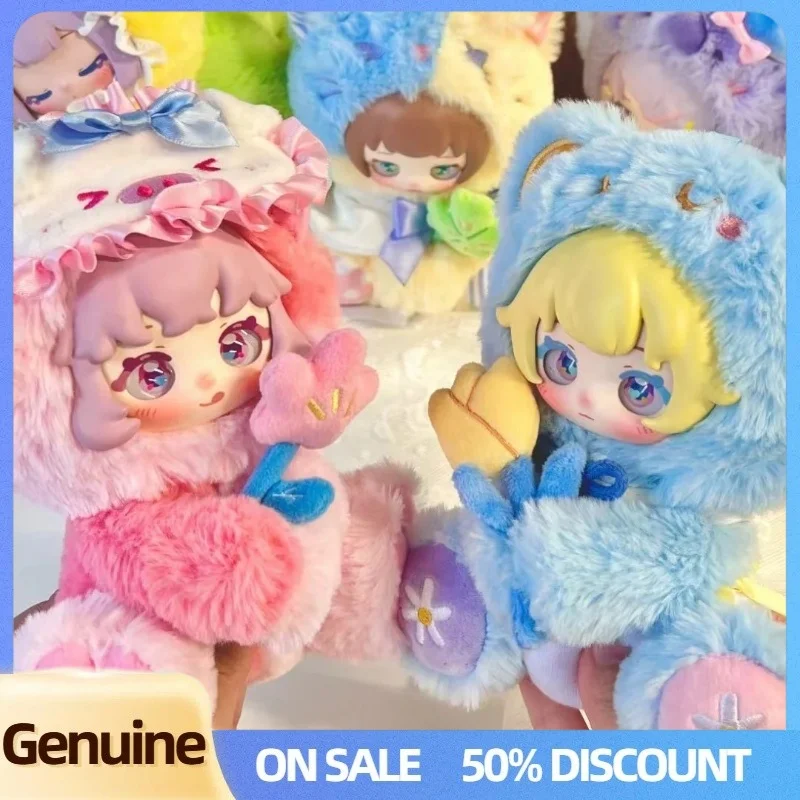 

Новая серия Nizee Sleeping Garden, слепая коробка, милая виниловая кукла, модная игрушка, коллекционная настольная кукла, декор, кавайная фигурка, подарок на день рождения