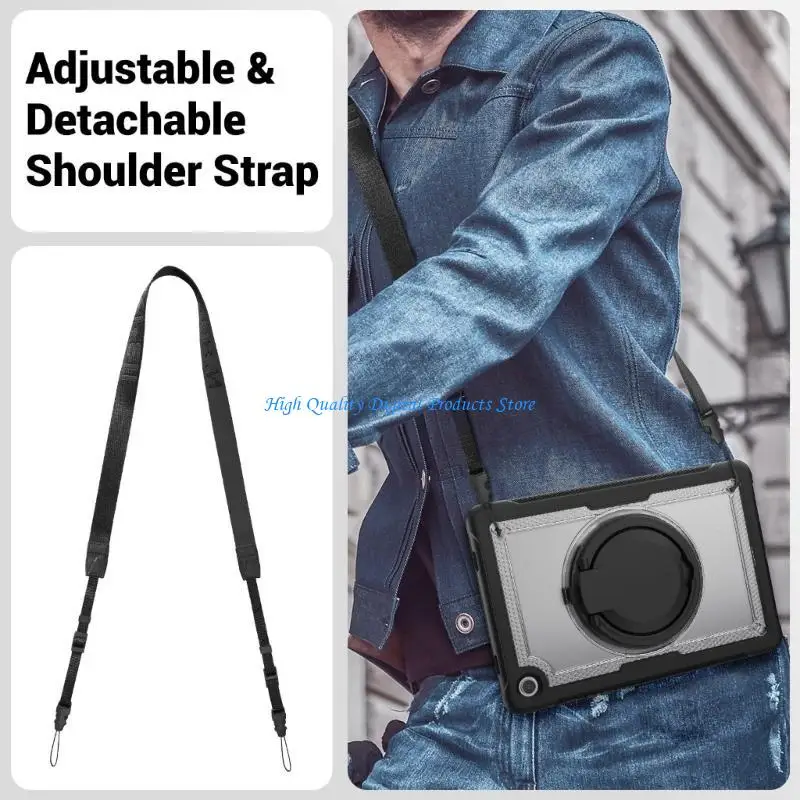 U2JE لـ Tab A9 11inch Case 2023 Tablets خفيفة الوزن مقاومة الصدمات 360 درجة مقبض مقبض الوقوف القابلة للتعديل