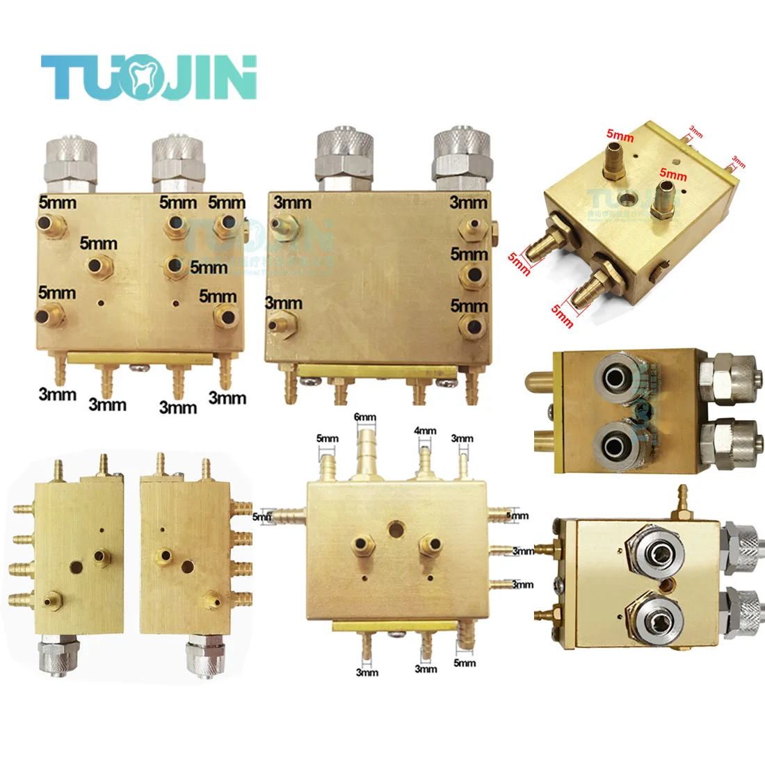 

Dental Cabinet Integrated Air Water Chassis Valve Ccompositive valve Copper Air Valve Dental Chair Unit Spare Parts Accessories