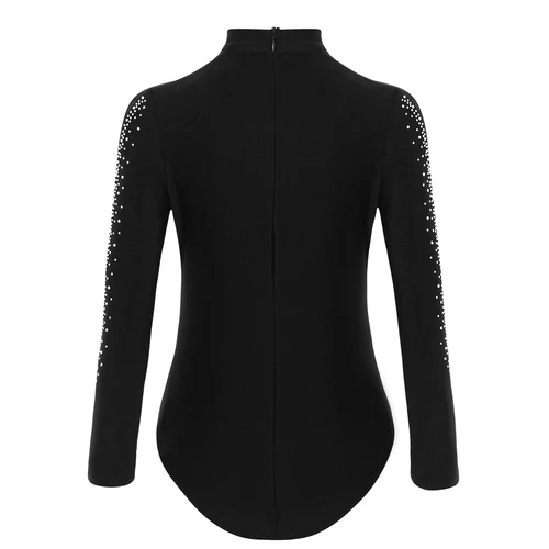 Imagen 2 del producto Leotardo de danza moderna latina para niños, mono profesional de salón, Salsa, Tango, Rumba, Samba, ropa de baile