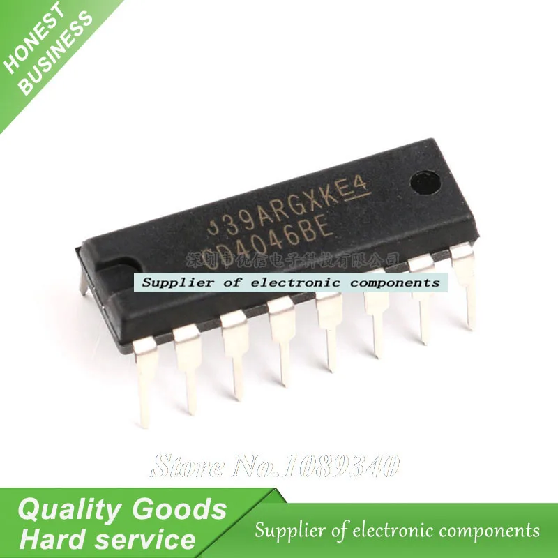 20 teile/los cd4046be cd4046 4046 ic dip clock/timer/clock generator neues original