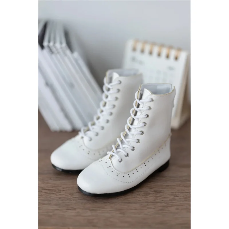 Scarpe BJD Stivaletti Neri Adatti per Bambole BJD DD SD MSD MDD YOSD 1/3 1/4 1/6 Accessori per Bambole