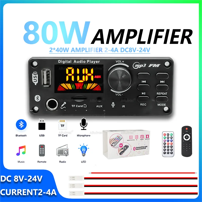 80W Complete Blueto…