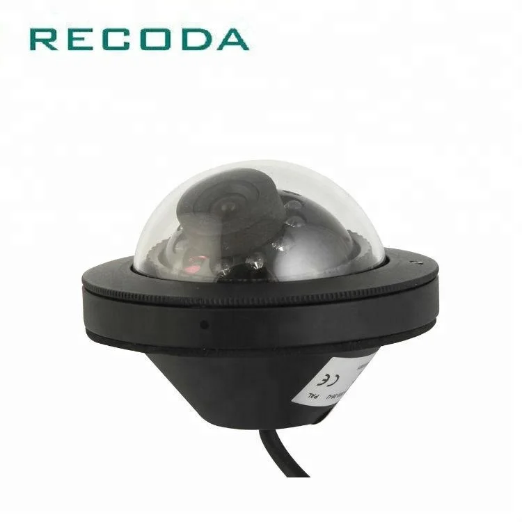 

Recoda C807 Car Reversing Cameras 1080P AHD Mini Dome, IP68, weatherproof with fixed lens.