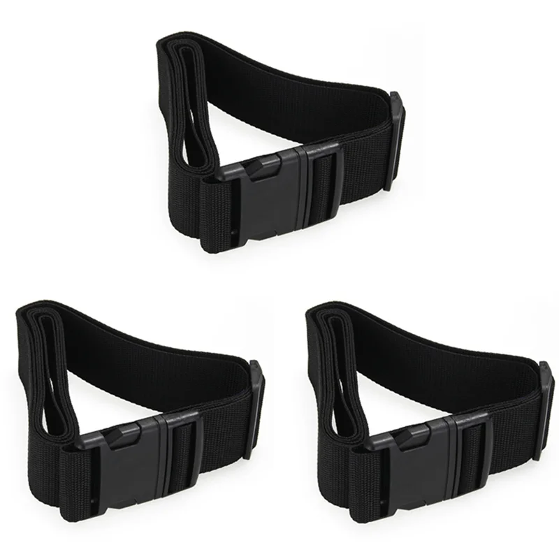 

【SEE】3X Ремень для багажа Ремень Шнур Веревка Черный Для чемодана Дорожная сумка 2M