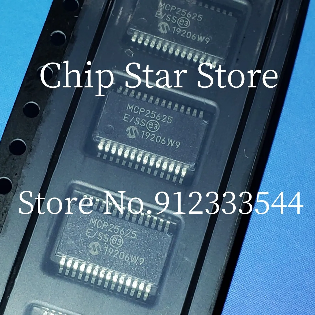 

2-50pcs MCP25625-E/SS MCP25625T-E/SS MCP25625 SSOP28 CAN Bus Controller with Transceiver 100%New And Original