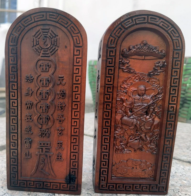 

Taoist supplies, lightning jujube wood token, Arctic Zhenwu emperor token, Xuantian God