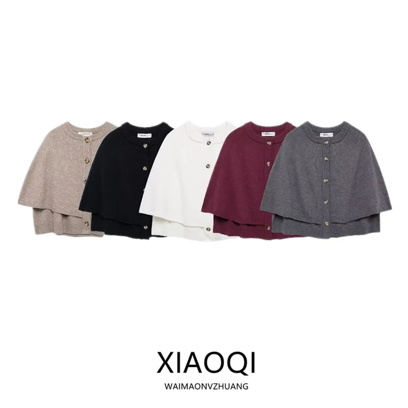 

Осень-зима 2024, новое женское модное вязаное пальто ort Sve round Ne, универсальный дизайн 248807