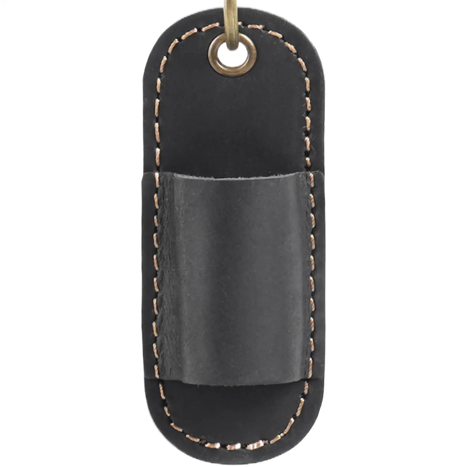 

Держатель для ручек для бейджа, портативный кожаный чехол для хранения с защитой от потери, одинарный держатель для ручек для кафе, дивана, общежития, больницы, домашнего офиса, школы