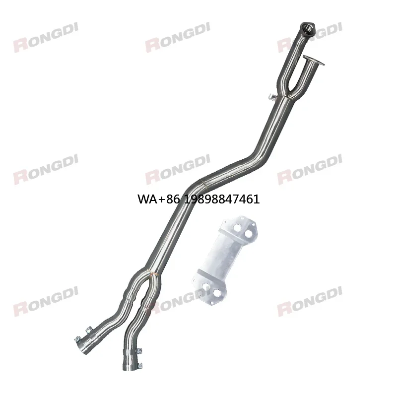 

Customized Hot Sale S58B SUS 304 Stainless Steel Single Tube Midpipe for BMW M3 M4 F80 F82 G80 G82 3.0T 2021+ Car Exhaust Pipe