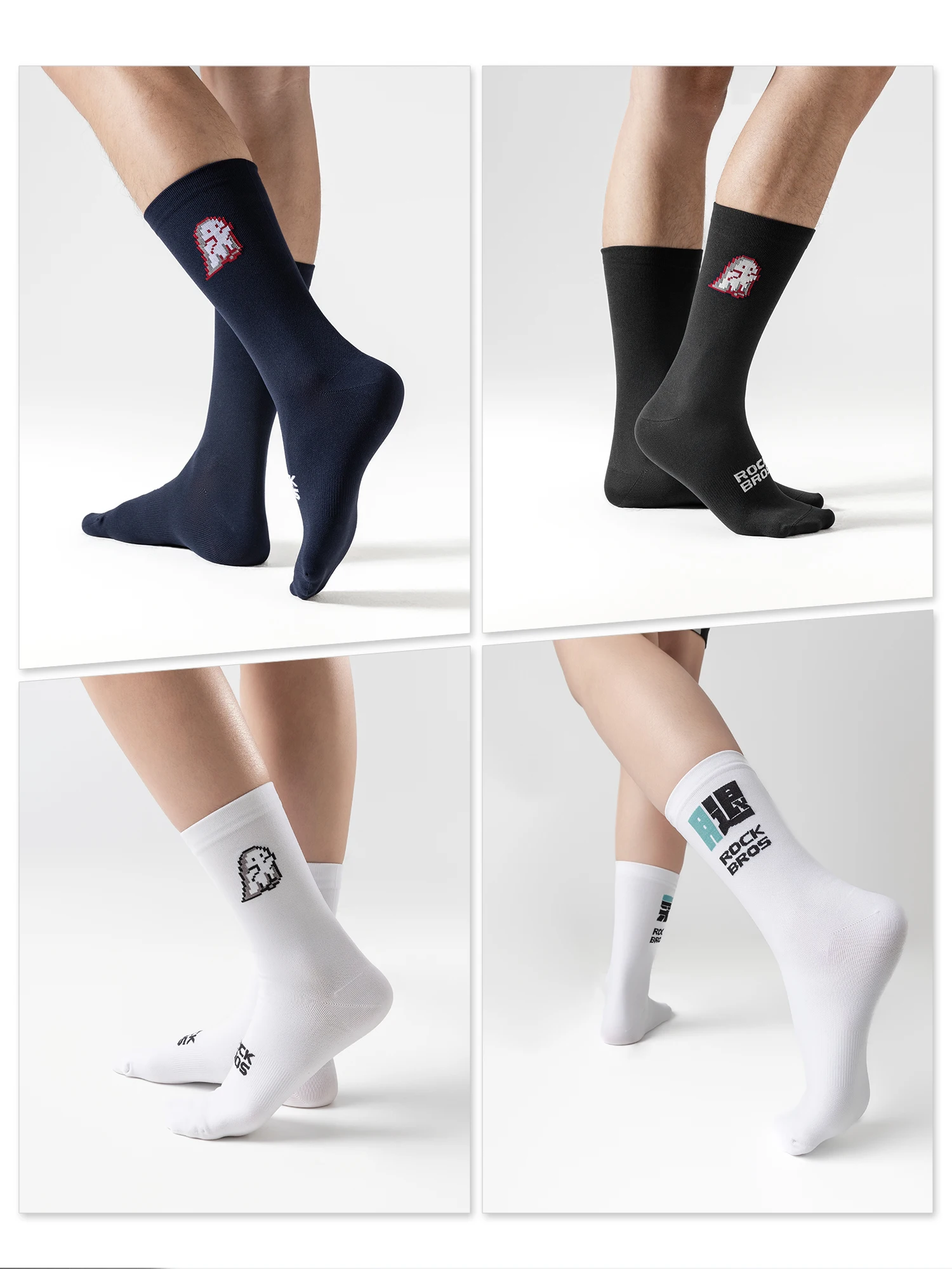 AliExpress ROCKBROS Cycling Socks Breathable nylon Non-damp Socks Skin-friendly Bike Sport Socks Outdoor Moisture-absorbing Socks