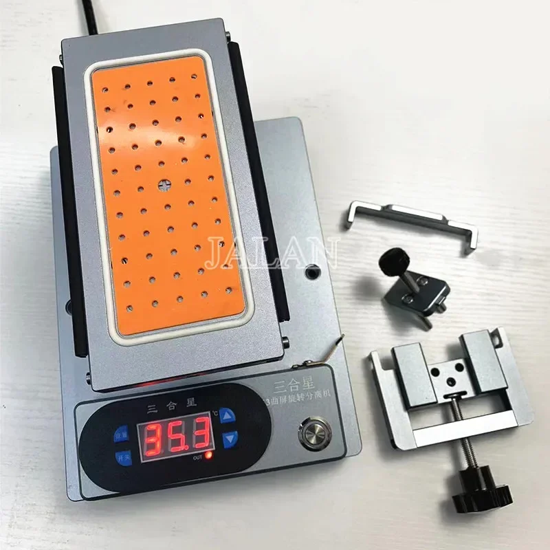 F3 LCD Glass Separator Machine for Mobile Phone Edge Screen Middle Frame Removing Screen Glass Glue Cleaning Tool