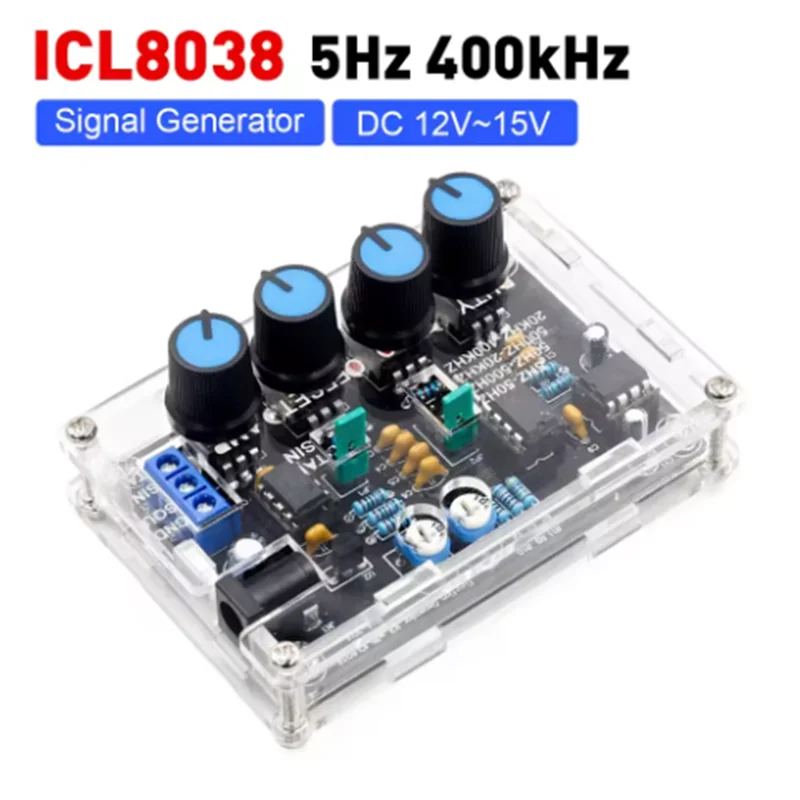 ICL8038 Multi-Function Low-Frequency Signal Generator Multi-Wave Welding Electronic Circuit Experiment Kit DIY
