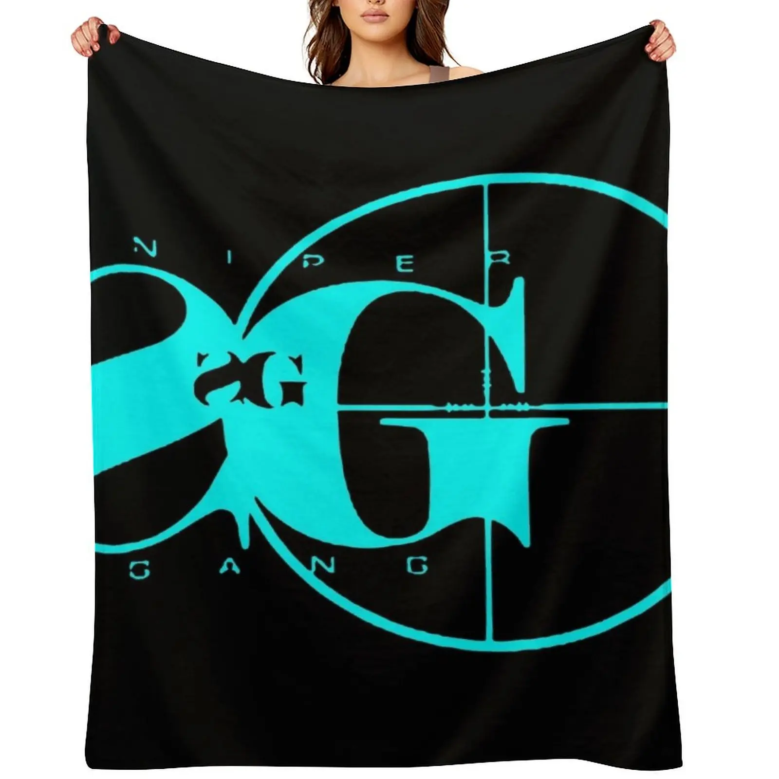

sniper gang Throw Blanket wednesday Large Furry Luxury Designer Blankets
