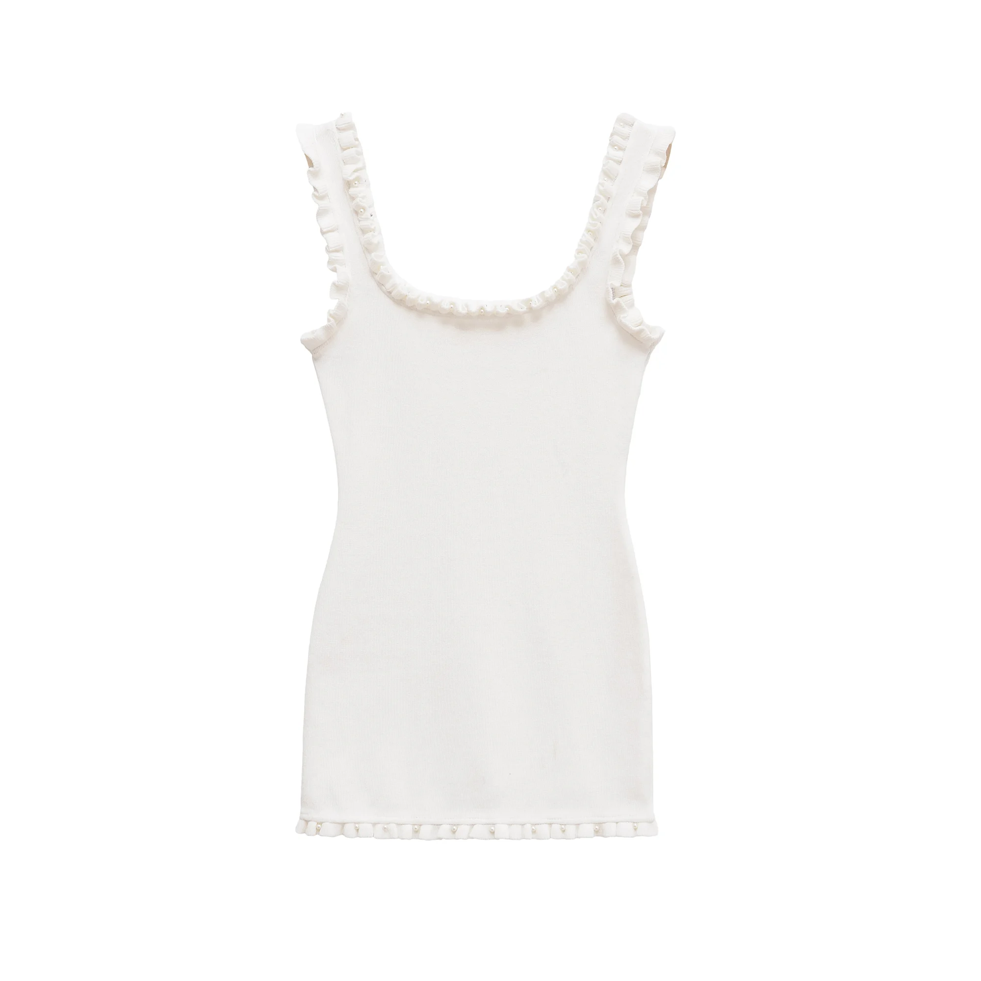 Frauen Y2K 2025, Sommer Frau Solide Muster Mini Kleid Beiläufige Dünne Ärmellose Party Abend Vestidos 5584209