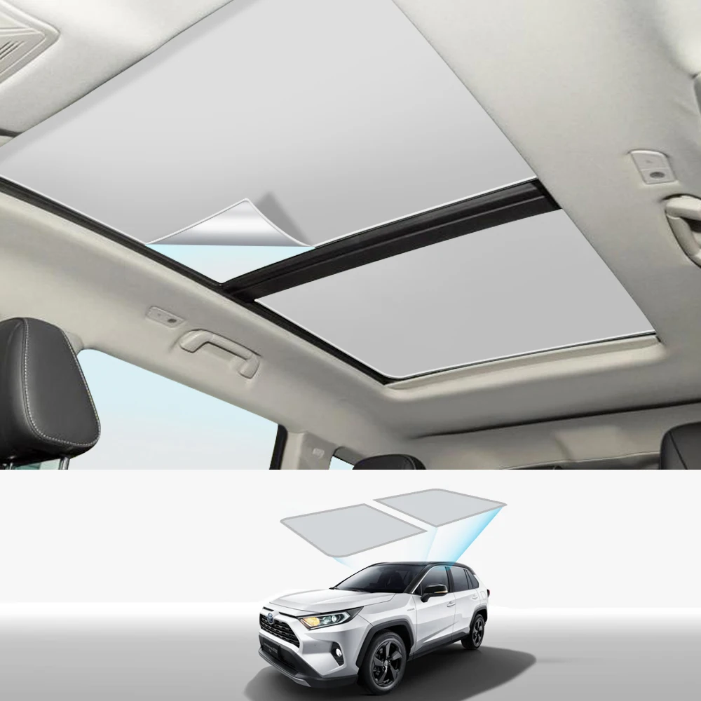 

23 models and 24 models of Toyota RAV4 car thermal insulation sunroof sunshade suction sunshade insulation cloth can prevent exp