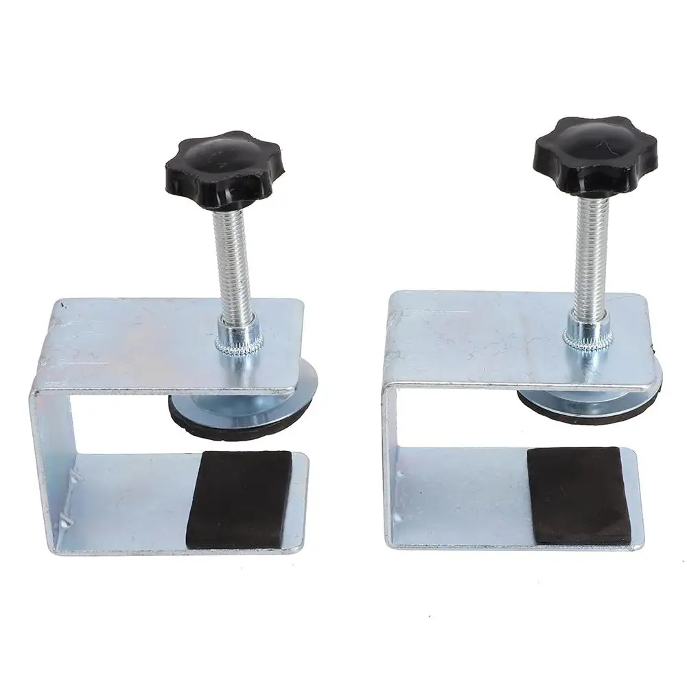 Reasonable Brand New Home Clamps Hand Tools Jig Cabinet Tools 2pcs Adjustable Clamps Drawer Mounting Clips Silver