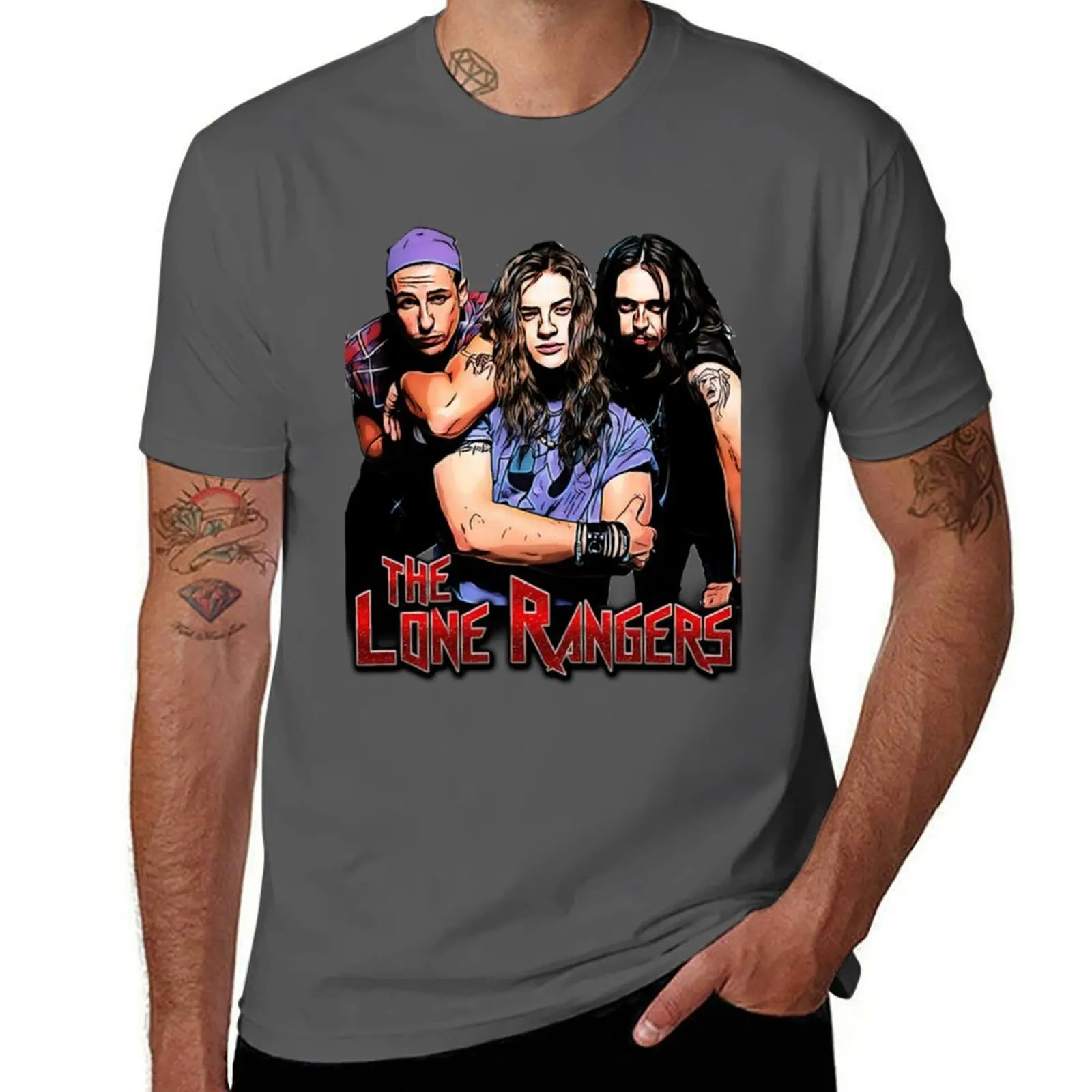 

Lone Rangers The T-Shirt Sweat Resistant Workout Tee Shirt