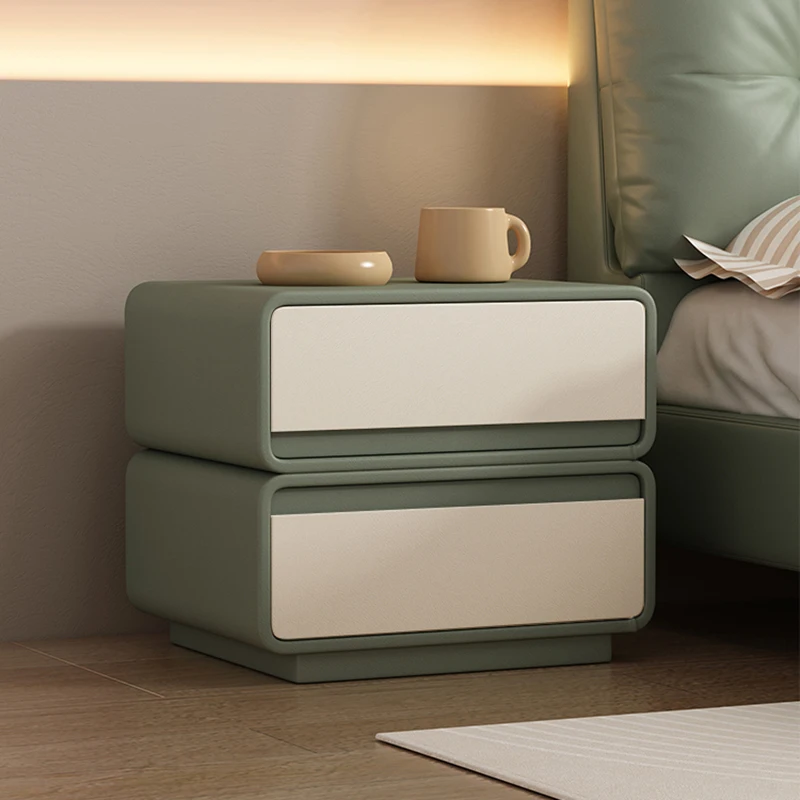 

Cream Style Tiny Cute Bedside Tables With Drawers Delicacy Creative Nightstands Luxury Muebles De Dormitorio Bedroom Furniture