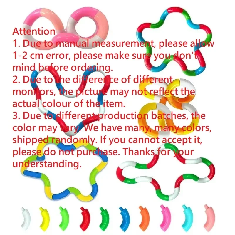 4Pcs Fun and Educational Twist Music Puzzle Toys for Kids-Vent Deformation Rope Knot Pressure Children Toys Gift image 5