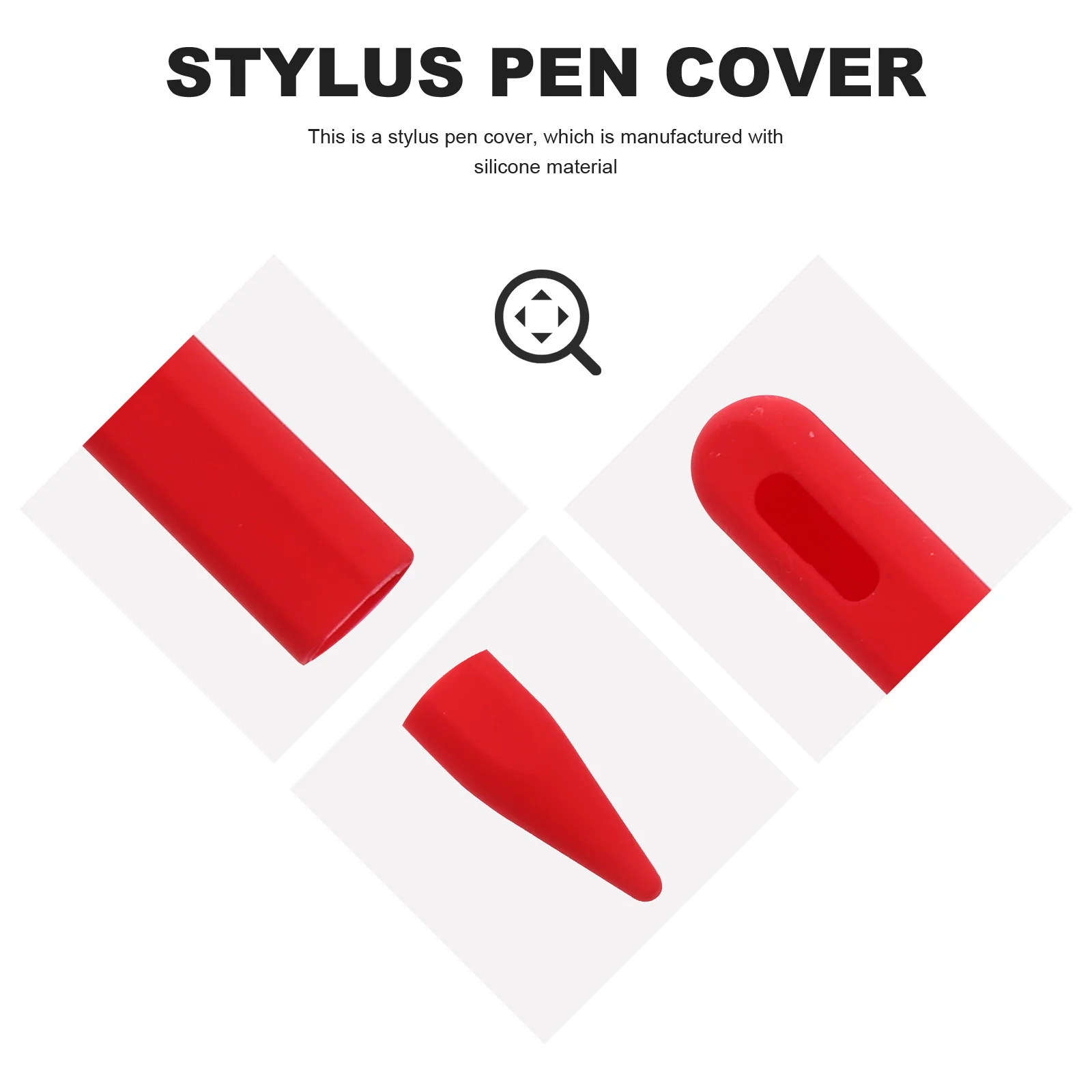 

Силиконовый защитный чехол для стилуса в мультяшном стиле, подходит для Apple Pencil 2, полная защита на 360 градусов, удобная нескользящая ручка